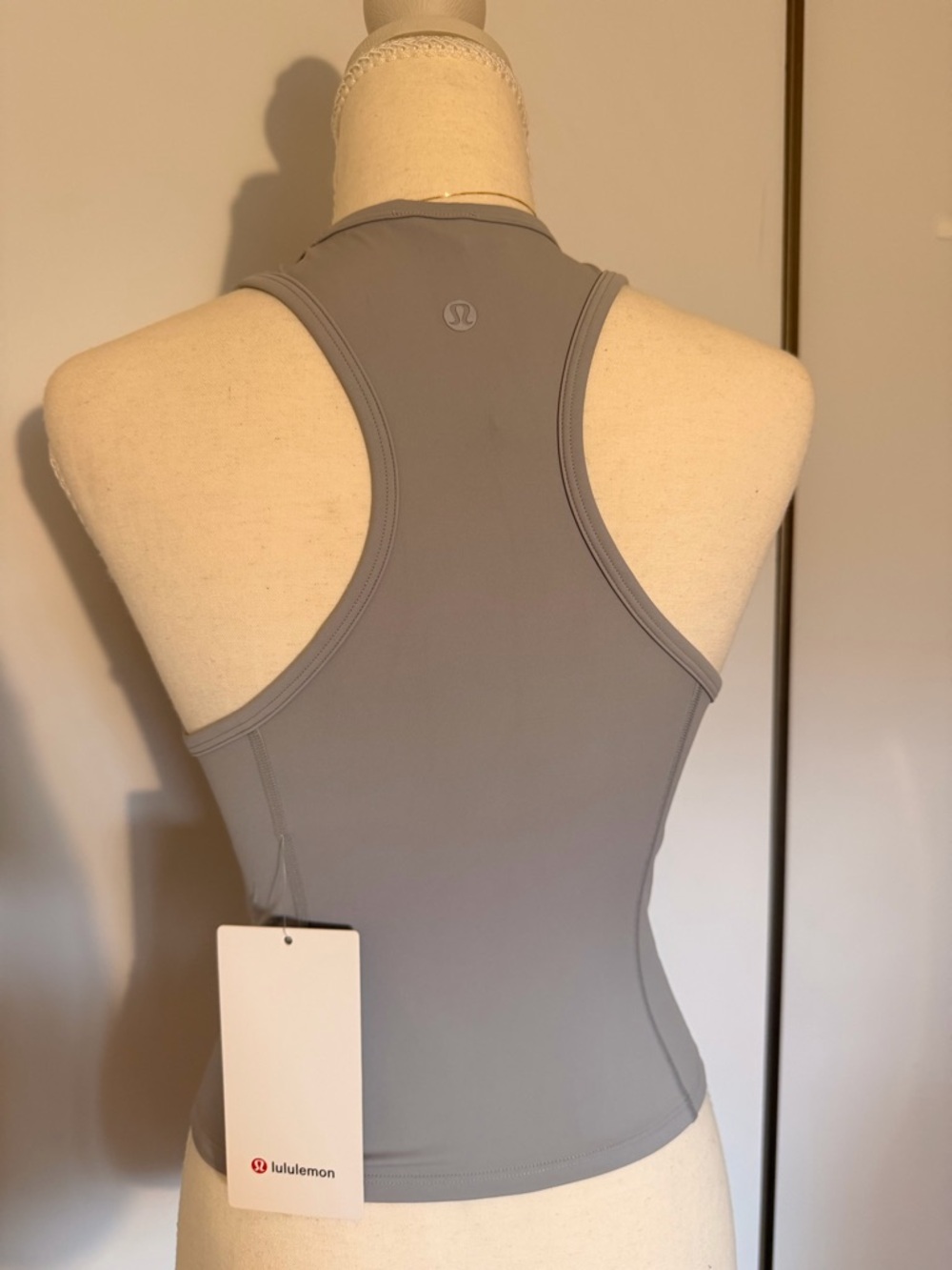 lululemon athletica Gray Racerback Tank Top - Picture 3 of 5